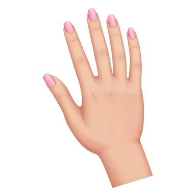 Pinky and ring finger down  sticker