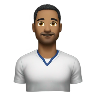 generate a man wearing 2023 shirt sticker