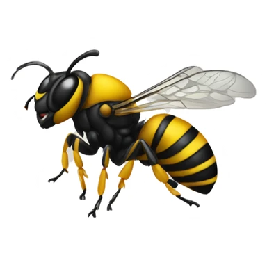 yellowjacket wasp sticker