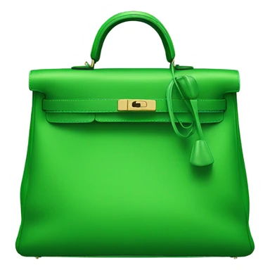 Green Hermes Kelly  sticker