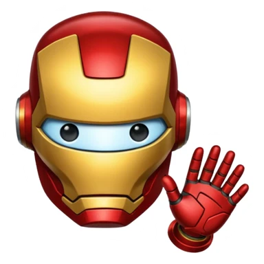 Ironman emoji sticker