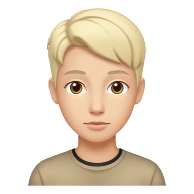 Non binar person sticker