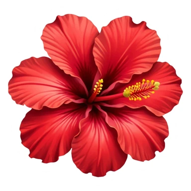 tropical hibiscus sticker