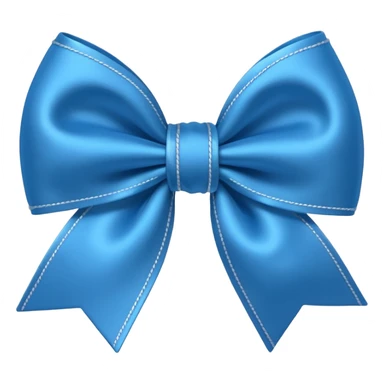 Laço azul bebê  sticker