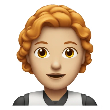 Woman Technologist ginger hair sticker