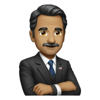 Pakistani president USA sticker