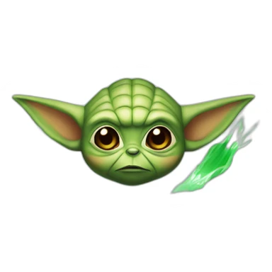 Yoda rasengan sticker