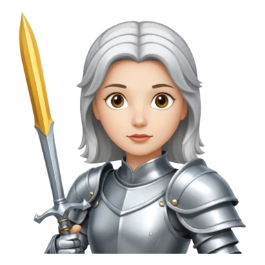 Renaissance princess knight on horse sticker