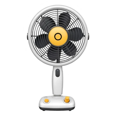 portable fan sticker