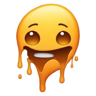 melty face hugging another melt sticker