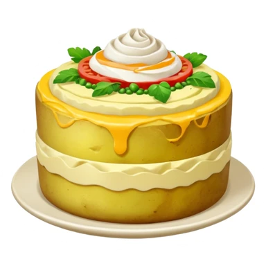 create an animated image of a causa, the food sticker