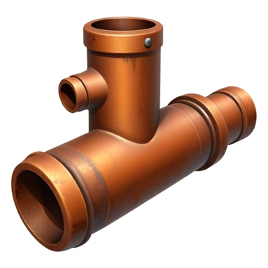 simple plumbing pipe sticker