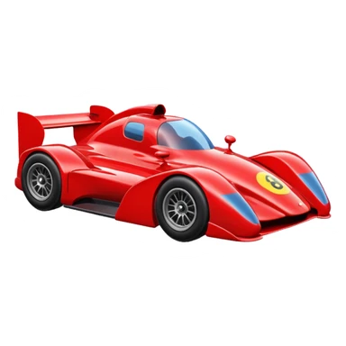 A Racing Car sticker