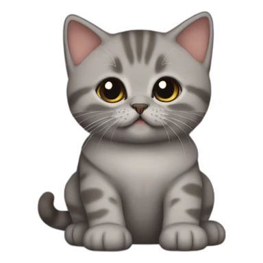Brownbritishshorthairkitten sticker