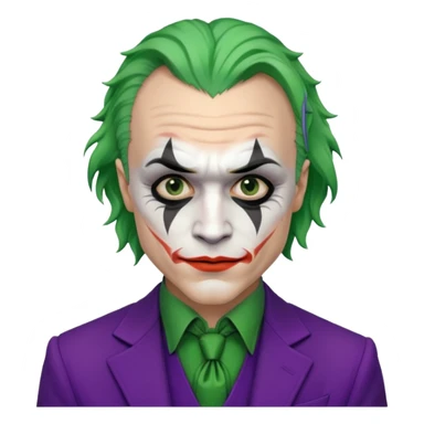 heath ledger joker sticker