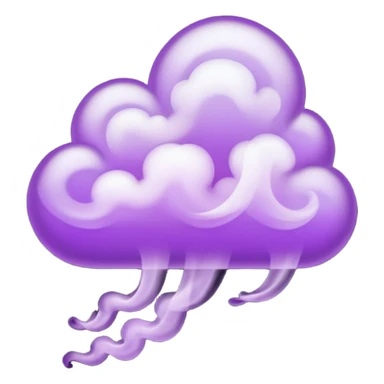 purple smokin sticker