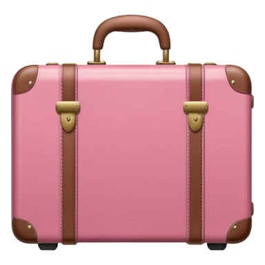 Pink suitcase  sticker