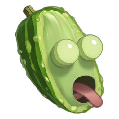 pickle rick and morty sticker