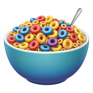 cereal froot loops sticker