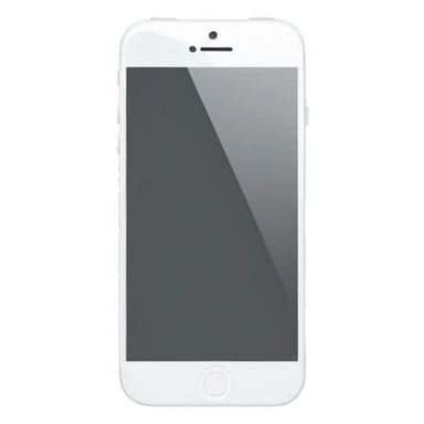 iPhone 16 white sticker