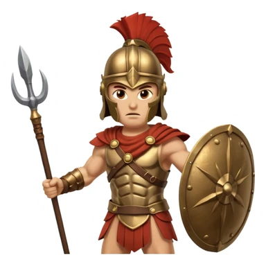 ancient Greek warriors sticker