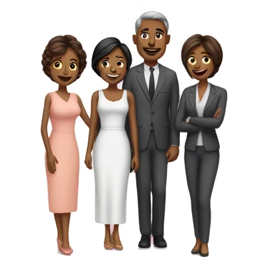 Husband with their wives  sticker