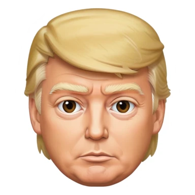 Can you make an emoji of president Trump sticker