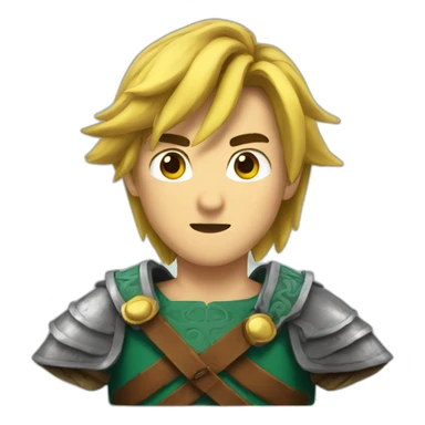 Link le chevalier sticker