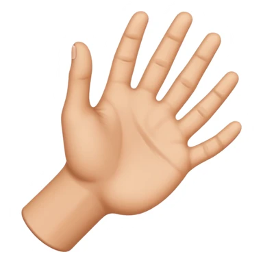 Mano abierta  sticker