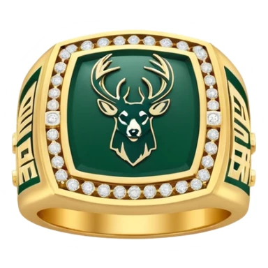 Milwaukee bucks championship ring sticker
