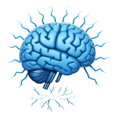 Real Brain signal  sticker