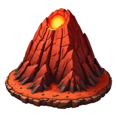 Planet with Olympus mons sticker