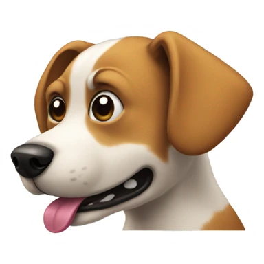 Dog playing ps4 sticker