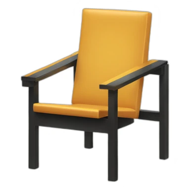 rietveld chair sticker