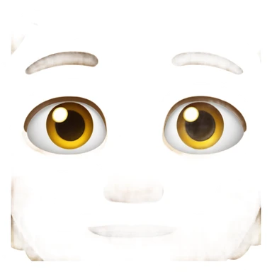 Annoyed face sticker