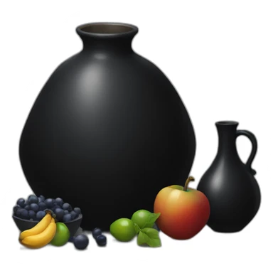 dark still life sticker