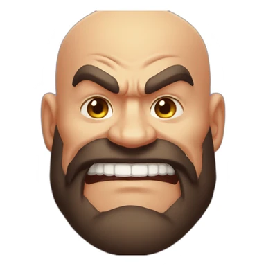 Zangief laught sticker