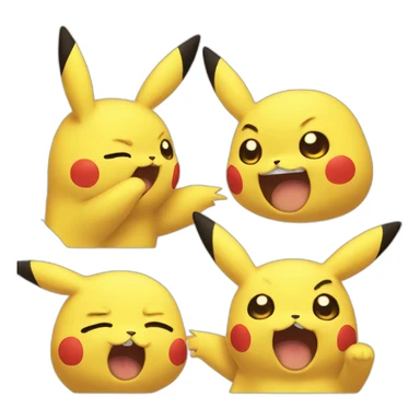 pikachu crying sticker