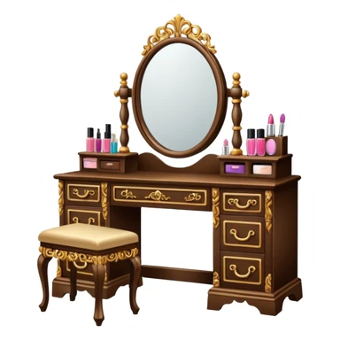 Makeup vanity  sticker