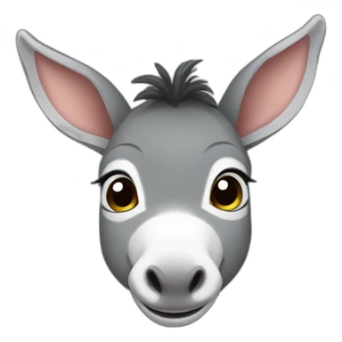 baby donkey  sticker