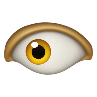 eye looking into the corner emoji sticker
