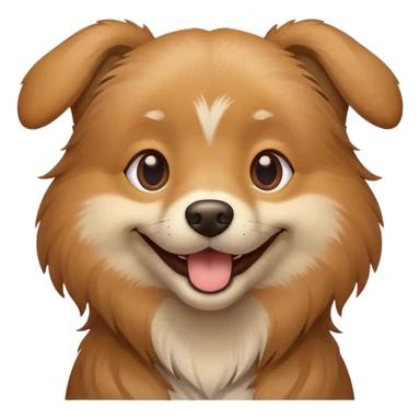 a dog saying pmo sticker