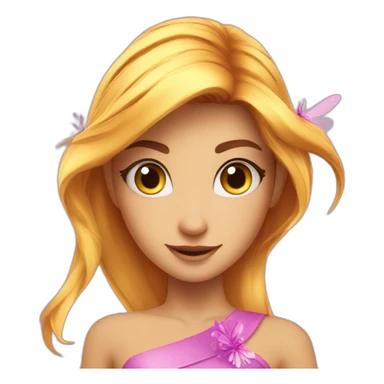 bloom winx sticker