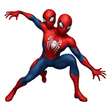 Spiderman Kaine Parker Clone Scarlet Spiderman emoji sticker