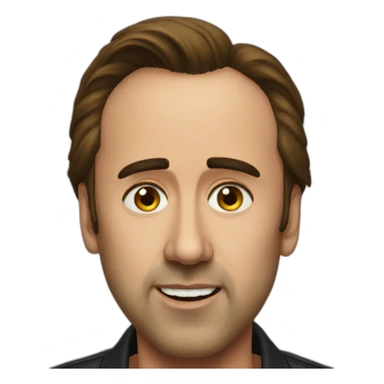 nicolas cage sticker