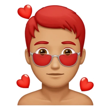 stikers de Red primavera pero para varón sticker