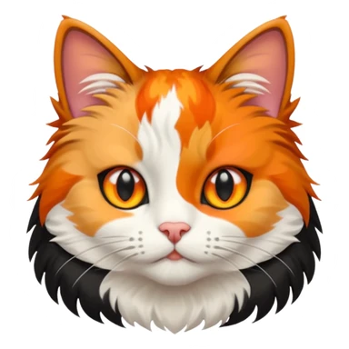 calico cat sticker