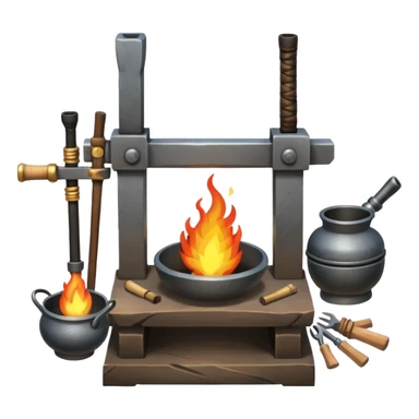 A Japanese forge sticker