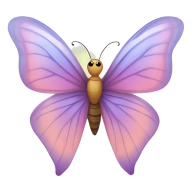 Fairy butterfly sticker