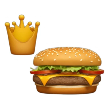 burger king mascot Burgery 2011 sticker